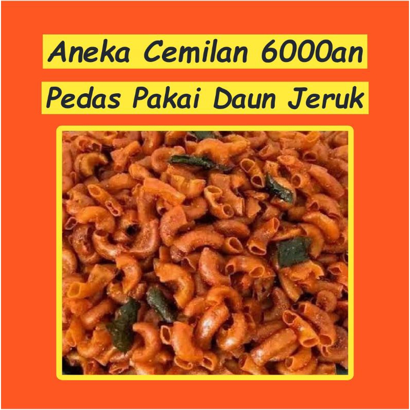 

Cemilan 6000an Makaroni/Kerupuk Seblak/Keripik kaca/Tiktak