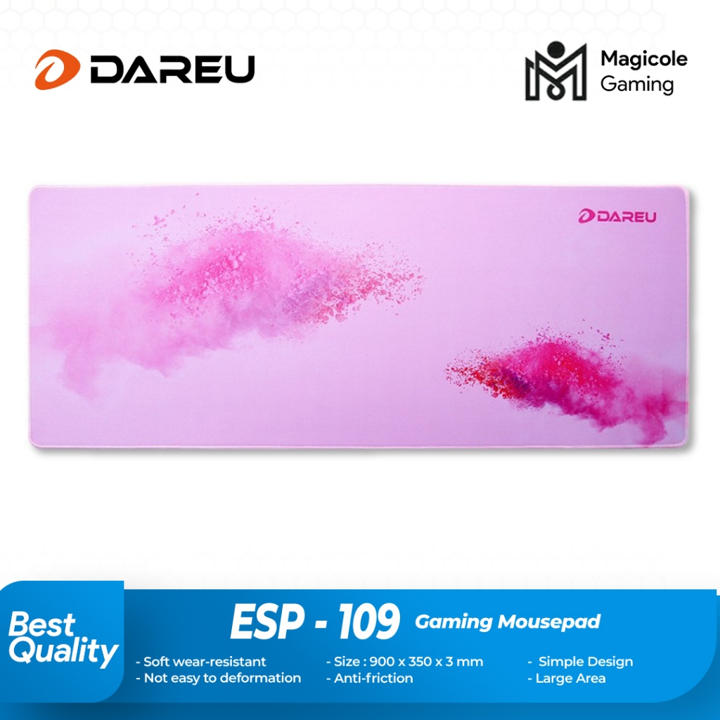 DAREU ESP-109 Pink Edition Large - ESP109 Gaming Mousepad