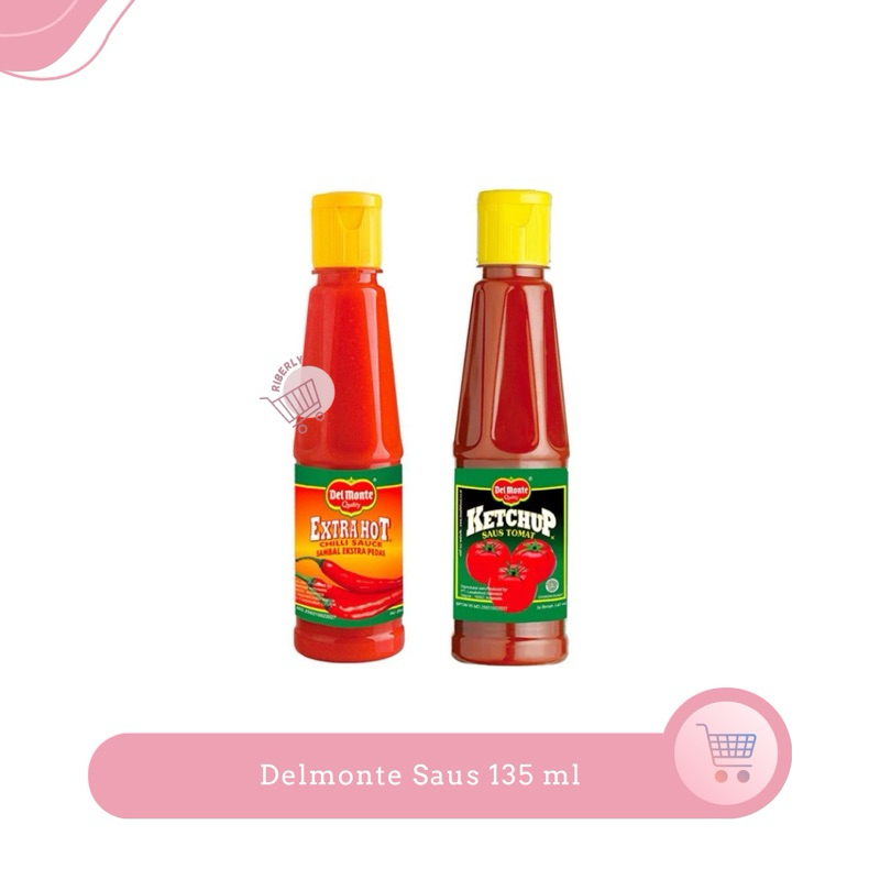 

Del Monte Saus Tomat Extra Hot 135 ml / Saos Tomat Pedas Botol
