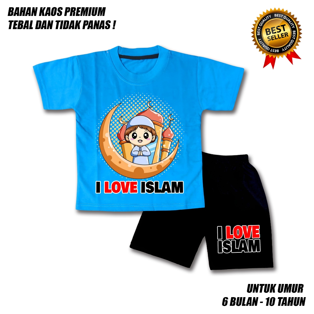 SETELAN ANAK LAKI LAKI ANAK MUSLIM LUCU CELANA HITAM BAHAN PREMIUM / SETELAN ANAK LAKI LAKI USIA 0-1