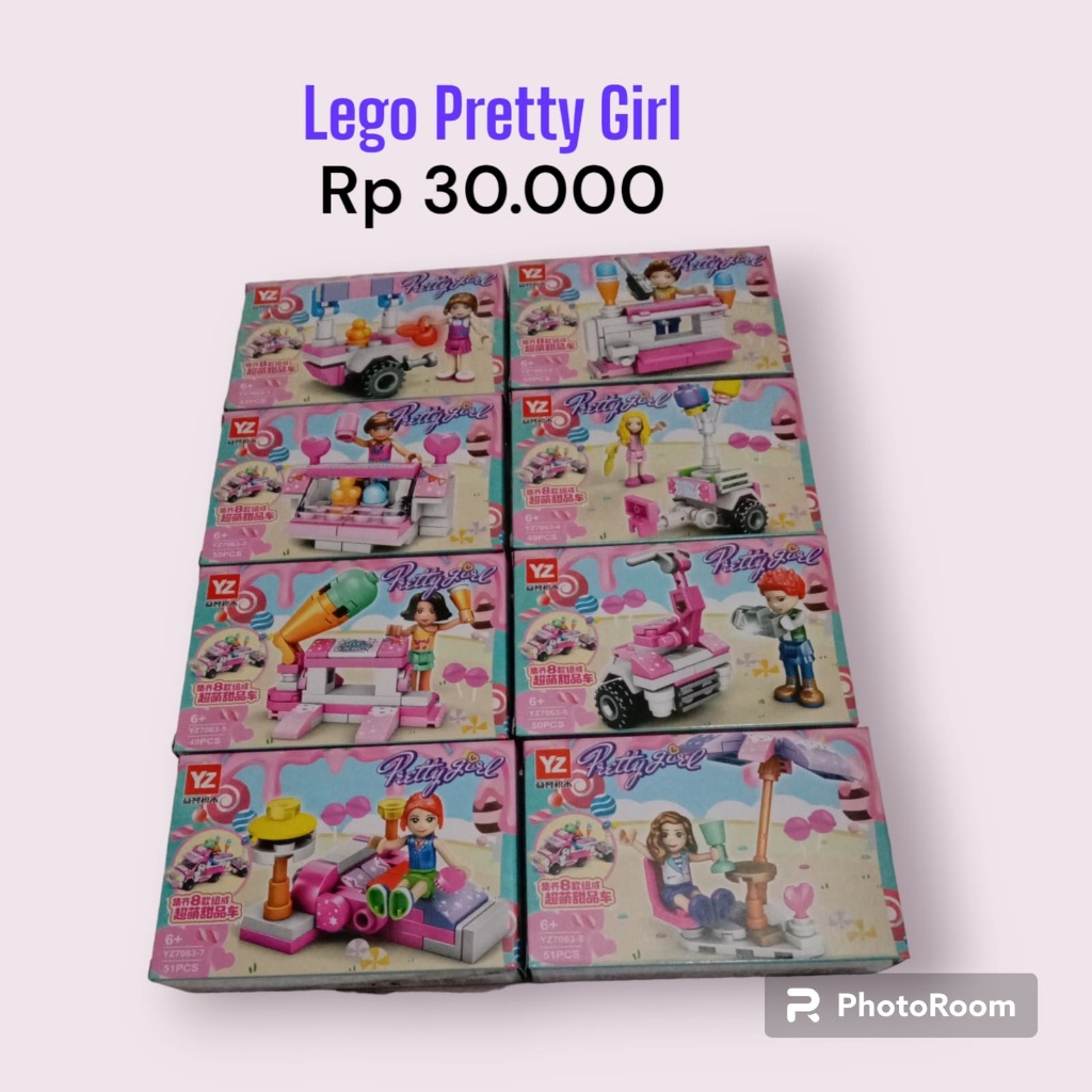 Lego pretty girl/mainan anak/mainan puzzle
