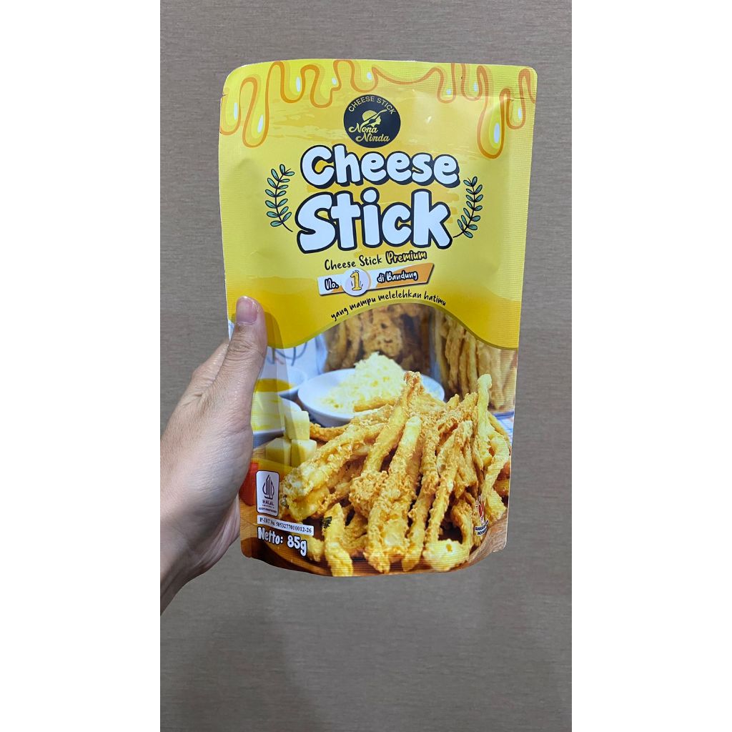 

Cheese Stick Nona Ninda Makanan Sistik Keju Renyah
