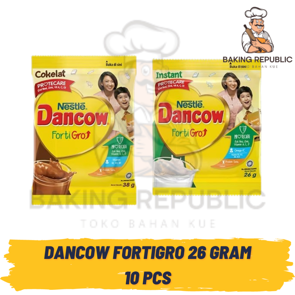 

DANCOW FORTIGO | 26 GRAM X 10 PCS | 1 RENCENG