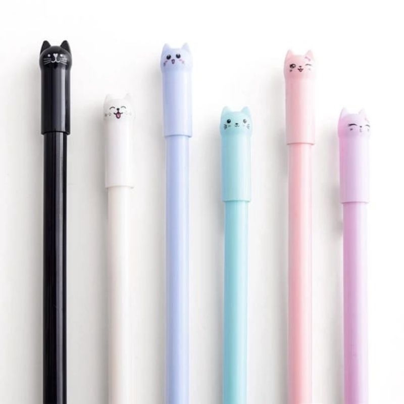 

Pena Karakter Meow Kucing Lucu Pulpen Karakter Gel Imut Pulpen Gel Pena Murah Import