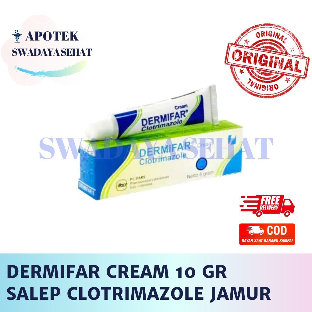 DERMIFAR Cream Ifars 10 gr clotrimazole obat kulit