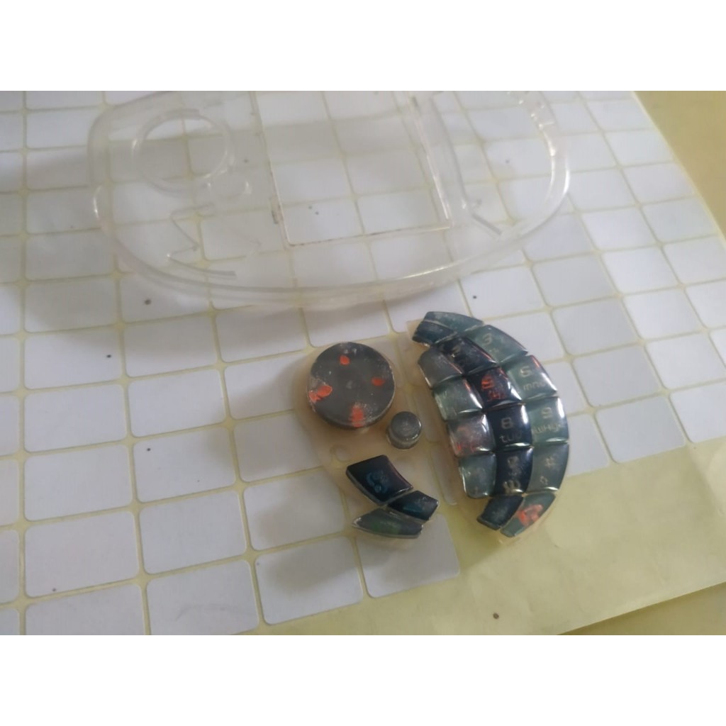 Casing Nokia N-Gage QD Kasing Ngage QD plus keypad transparan