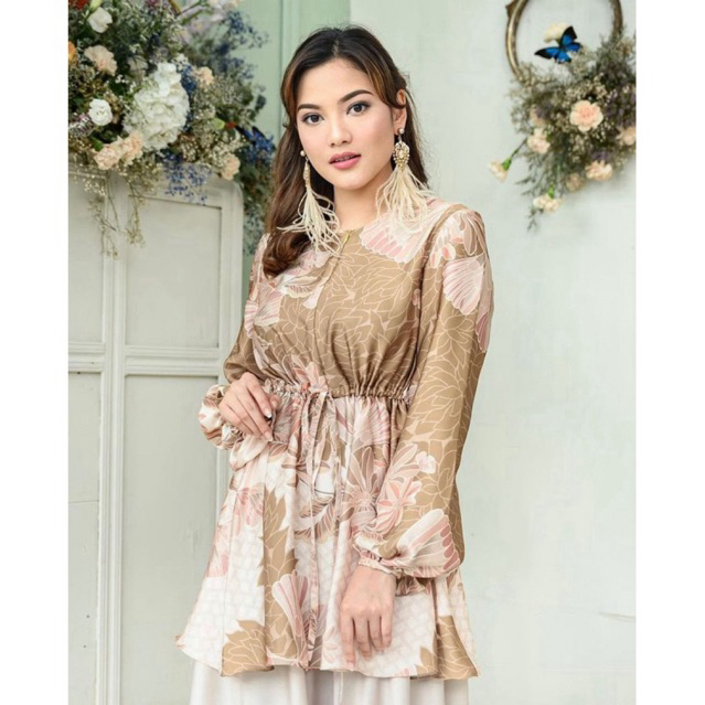 Wearing Klamby Claire Blouse