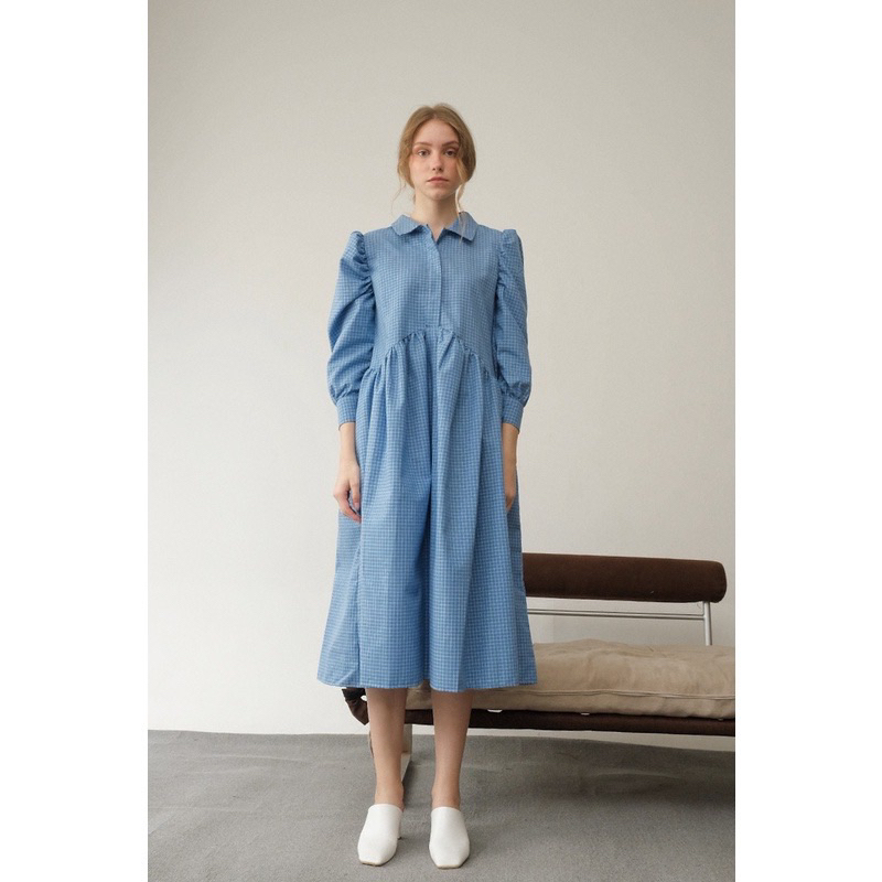 Miroir - Onnie Plaid Blue (PRELOVED)