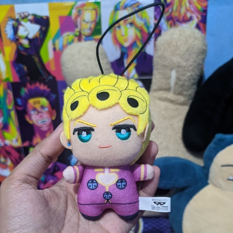 JoJo's Bizarre Adventure Mini Tomonui Plush Doll Chimittomonui Giorno Giovann