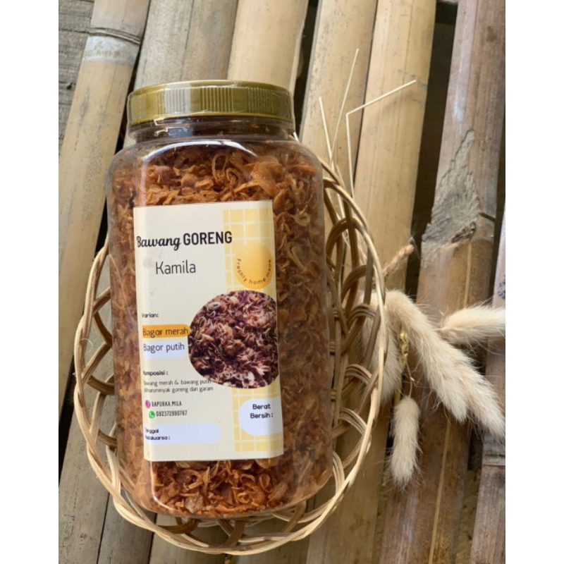 

BAWANG GORENG KAMILA ASLI BAWANG FRESH 100%