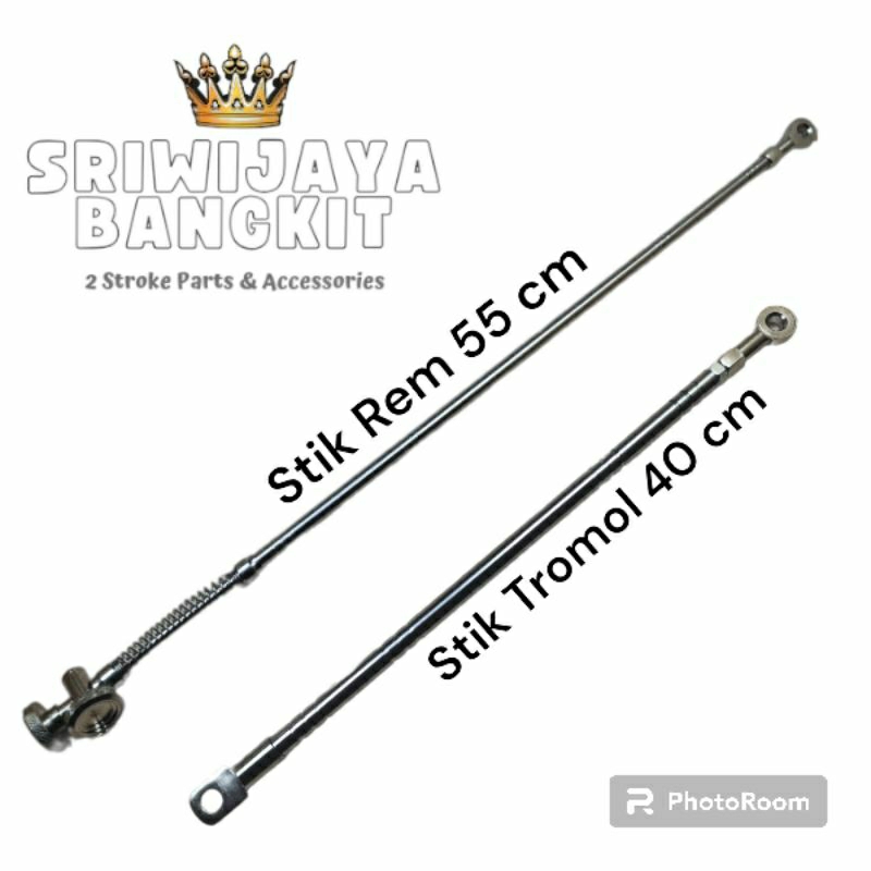 Stik Rem Stik Tromol RX King Stainless