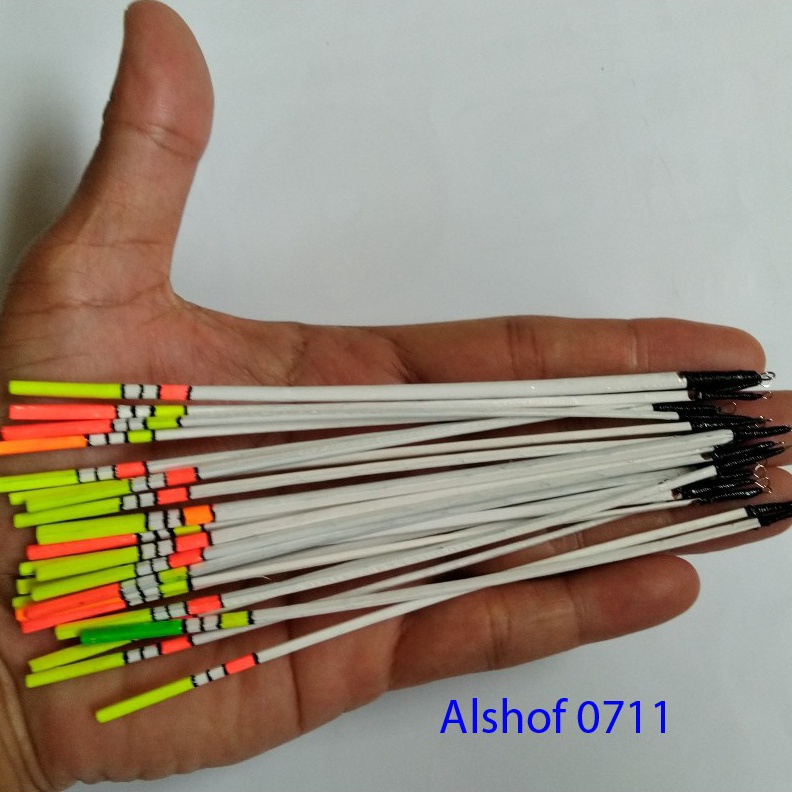 Pelampung kumbul bulu merak panjang 15cm kurus Terbaik terlaris mancing ikan mas sensitif ART V5L2