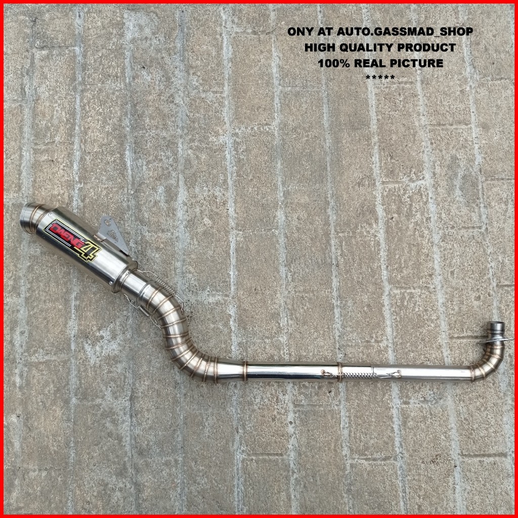 Knalpot Daeng 4 kompetisi Jupiter Supra vega Revo Blade Kharisma Shogun