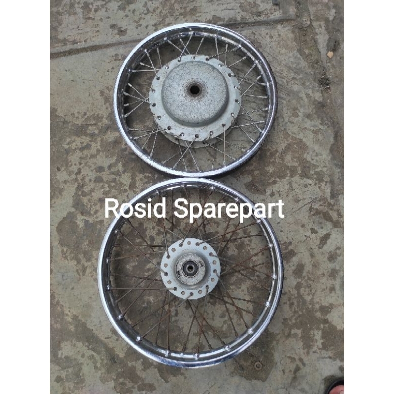 VELG PELEK SUZUKI SPIN NEW 2008 KE ATAS GIGI 20 / 18 ORIGINAL COPOTAN