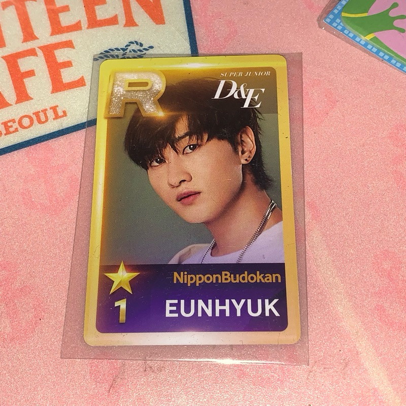 super junior sj photocard eunhyuk hyukjae r card smtown nipponbudokan