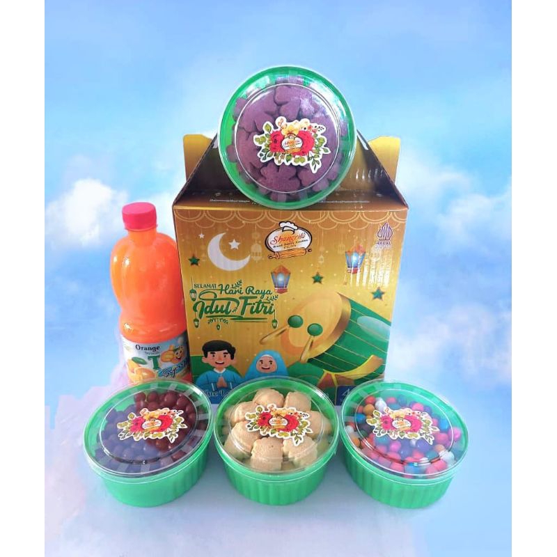 

Paket Lebaran Kue Kering SHANGRILA SIRUP 4+1