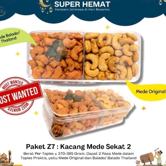 

CAMILAN TERMURAH PROMO SALE SNACK BRANDED ORI CEMILAN toples KACANG MEDE tray 2.toples sekat 2