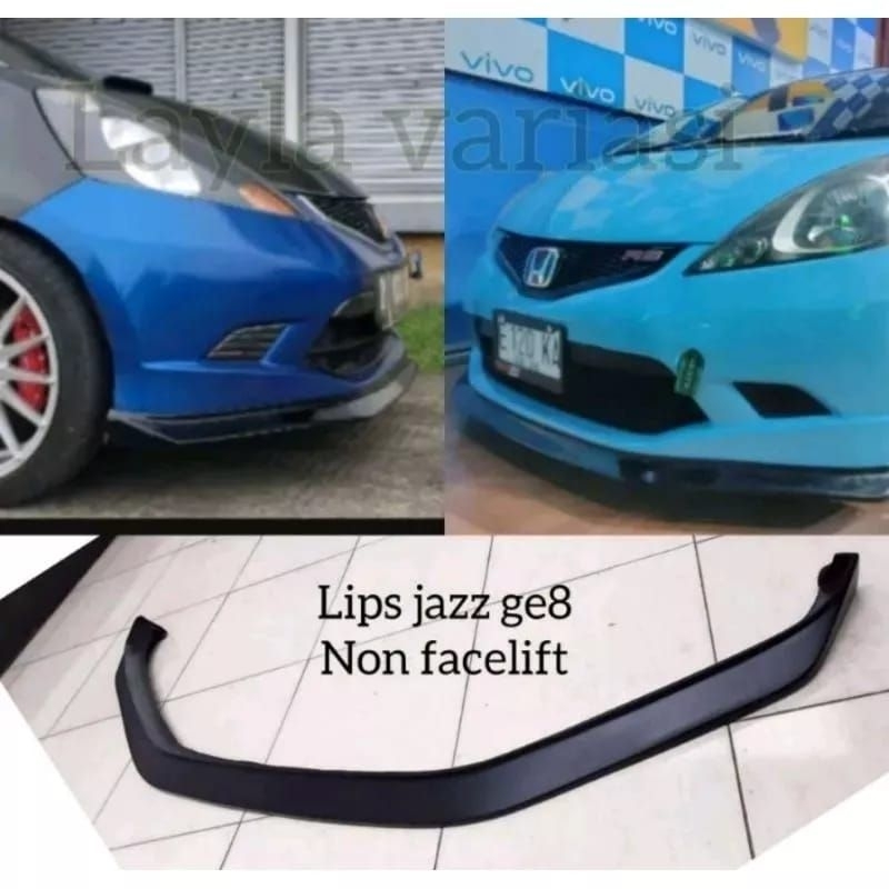 lips bumper depan jazz ge8 non facelip