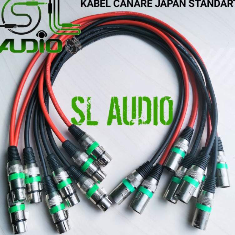 Lm Terlaris Kabel Jack XLR Male To female Canare  Kabel Mic  Kabel Konektor Audio Termurah