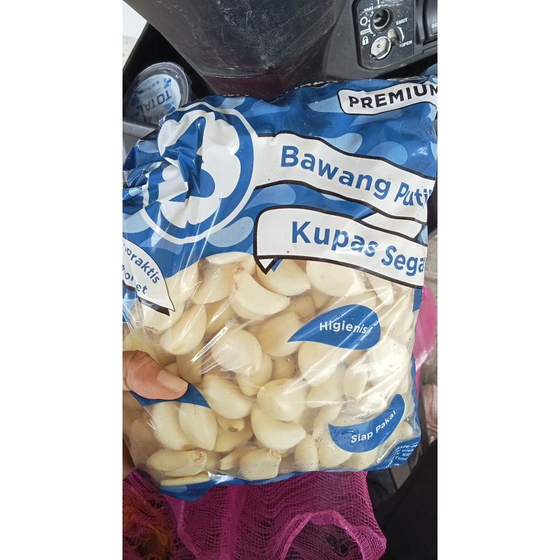 

bawang putih kupas