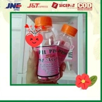 PIL PINK MAGIC ORIGINAL 30 kapsul PELANGSING MEJIK KITTY TERMURAH MILDHAKITTY