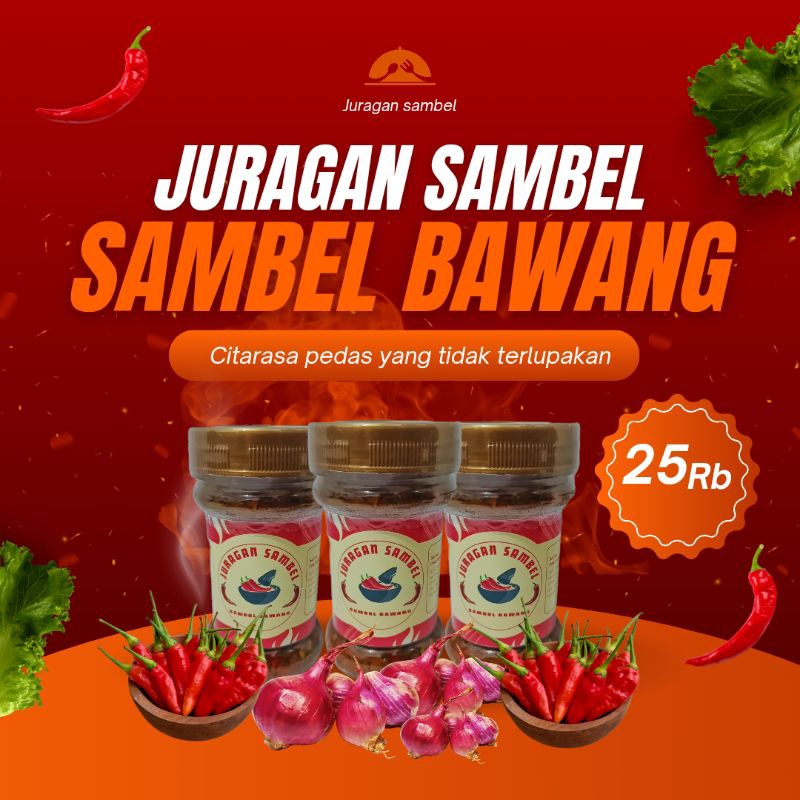 

Juragan Sambel/Sambel Bawang/Sambel Bawang Merah /Sambal Bawang