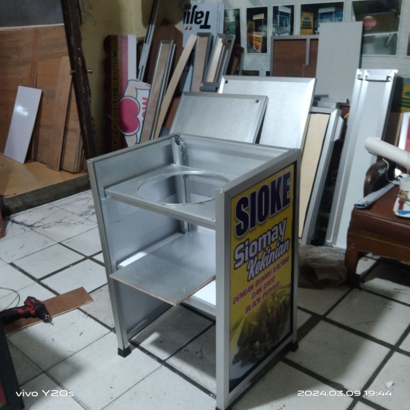 meja kompor 1 tungku