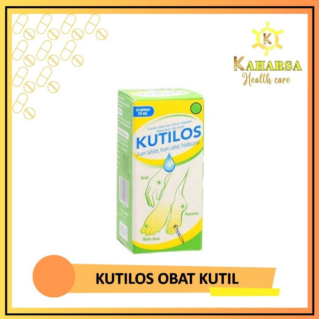 KUTILOS 10 ML Obat Untuk Kapalan/Penebalan Kulit Pada Jari Jari Kaki/Mata Ikan
