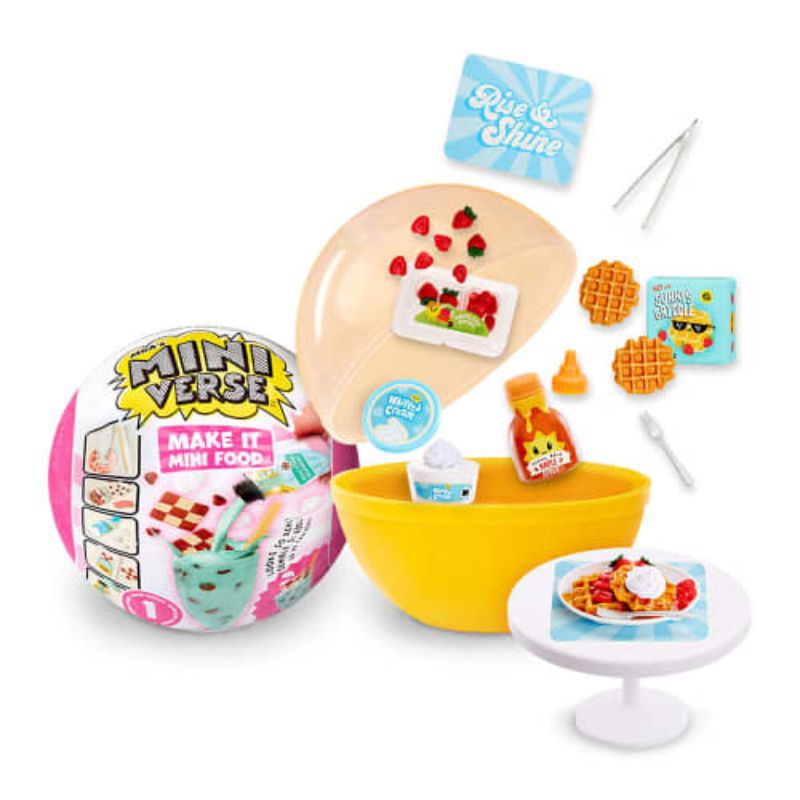 Miniverse Playset Food & Diner Pdq 589938euc