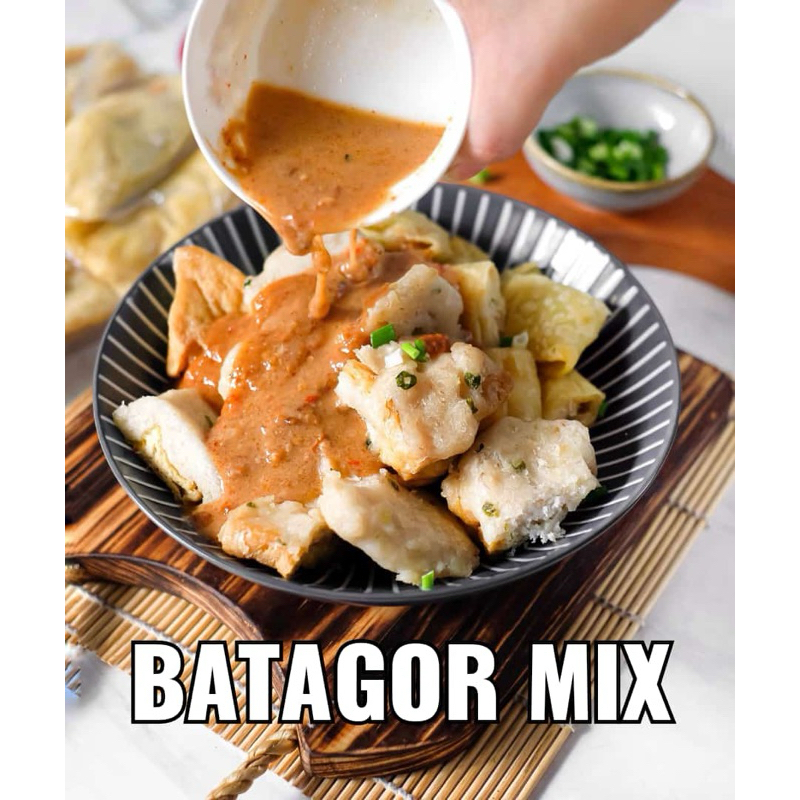 

Batagor tengiri premium include saus kacang (vacum frozen) siap dipanaskan