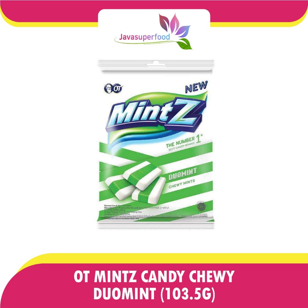 

PERMEN MINTZ CHEWY MINTZ / Permen Lunak 103.5g