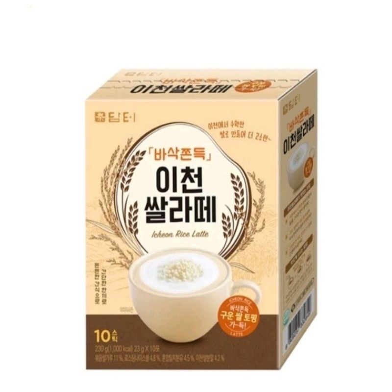 

Korea Damtuh Icheon Rice Latte Korean Drink Minuman Sereal Serealla Beras Sachet Sarapan Pagi