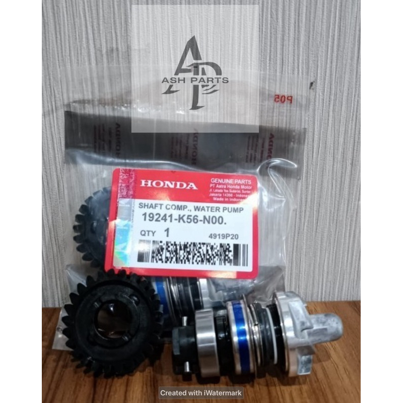 As Water Pump Honda Sonic Set K56