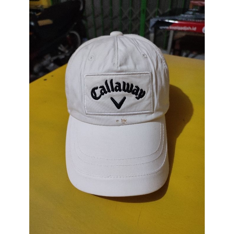 Topi Caps Callaway Golf Putih