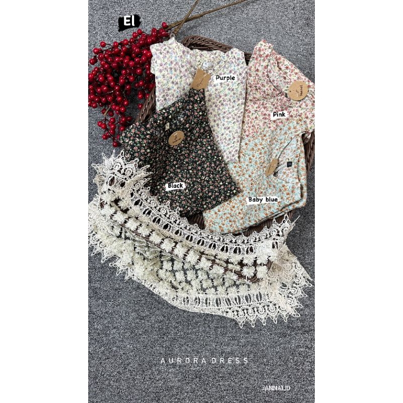 Aurora Dress ORI By Jannat.id Dress Lebaran