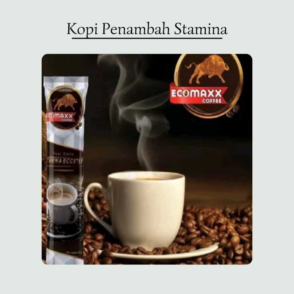 

Kopi Meningkatkan stamina tubuh - Penambah stamina pria - 1 Box isi 10 Sachet
