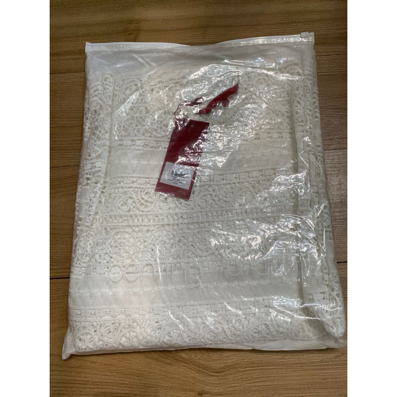 Benang Jarum Hannah Lace Outer White new nbu