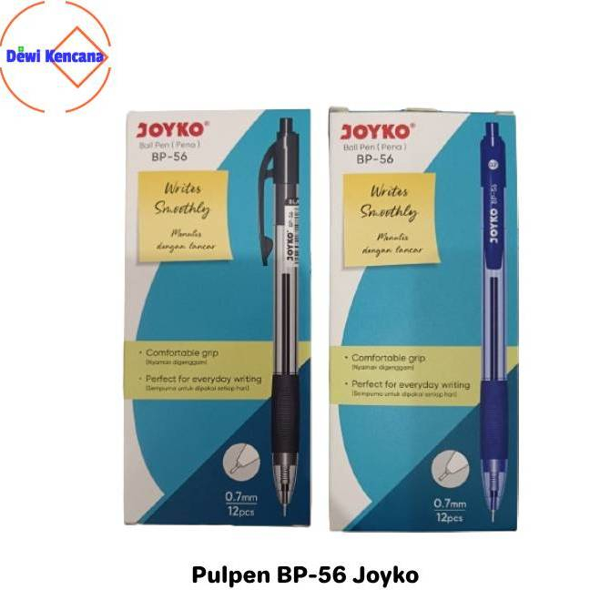 

Pulpen BP 56 Joyko | Pulpen 0,7 isi 12pcs