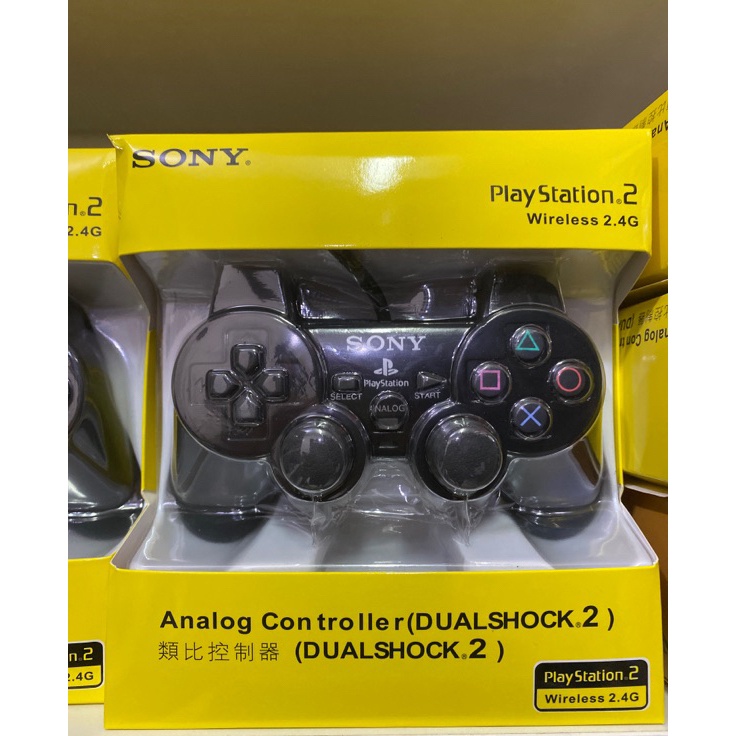 Stik ps2 Original Pabrik hitam Paking j Kemasan Baru