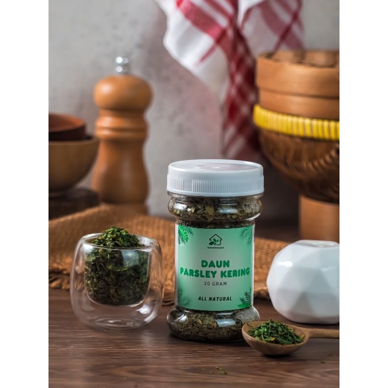 

DAUN PARSLEY KERING - BUMBU DAPUR - BUMBU MASAK - REMPAH-REMPAH