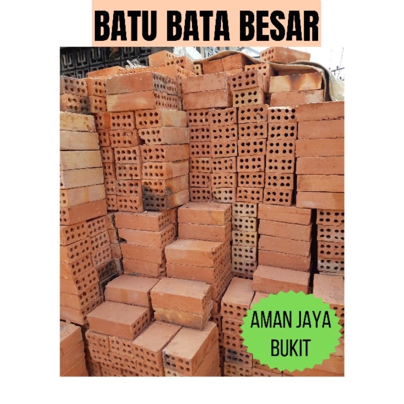 Batu Bata Merah Jumbo / Batu bata Besar