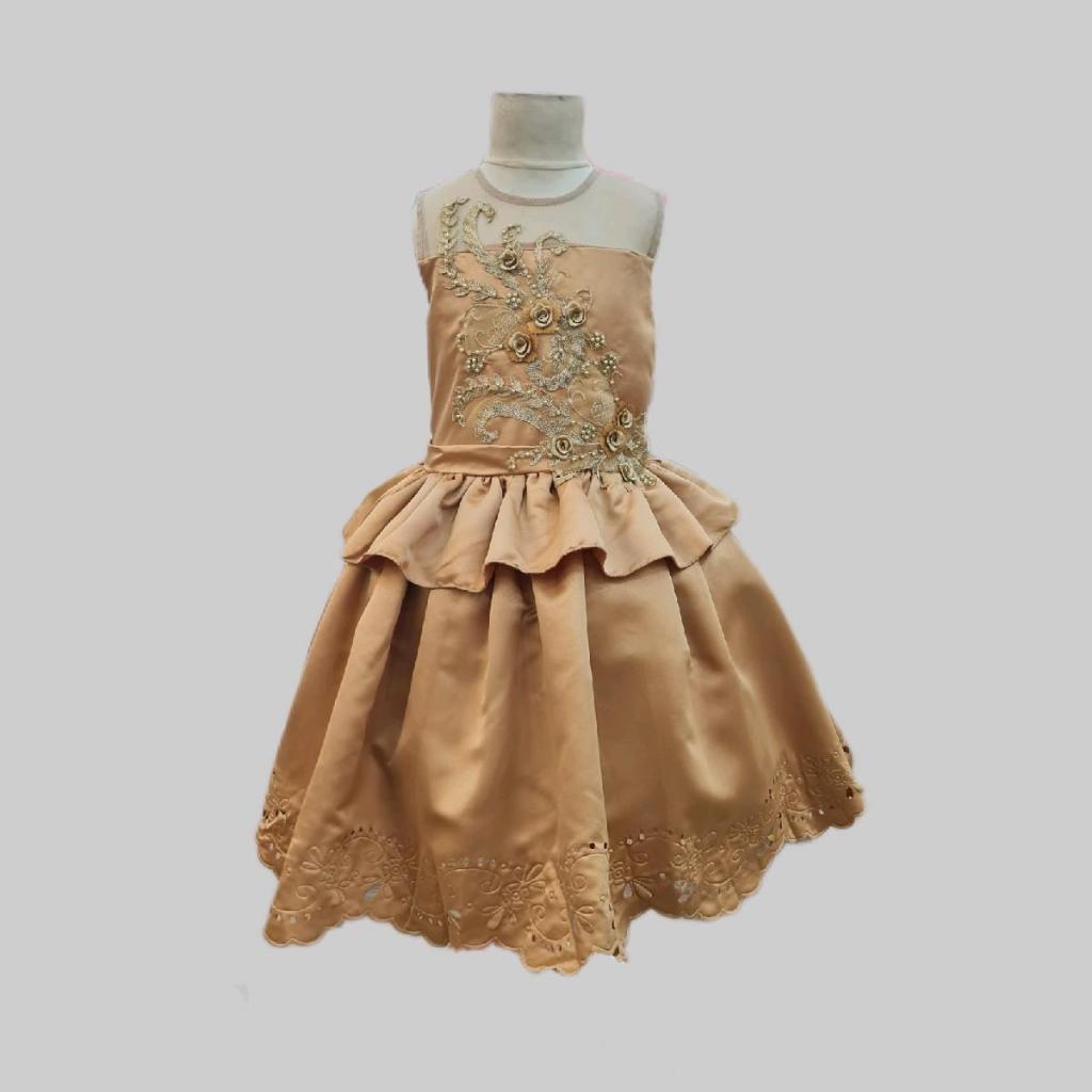 Gaun Anak Perempuan Minidress Umur 3-8 Tahun 1689