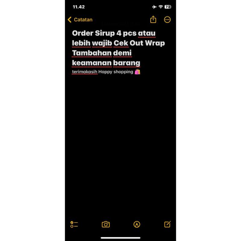 

WRAP TAMBAHAN