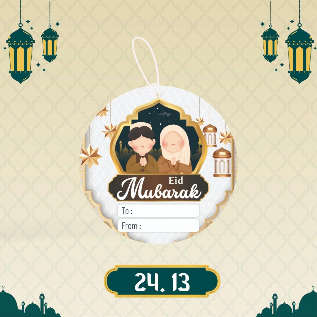

Kartu Hang Tag 24.13 Edisi Lebaran Terbaru Best Seller Harga Murah 1 bungkus isi 8pcs