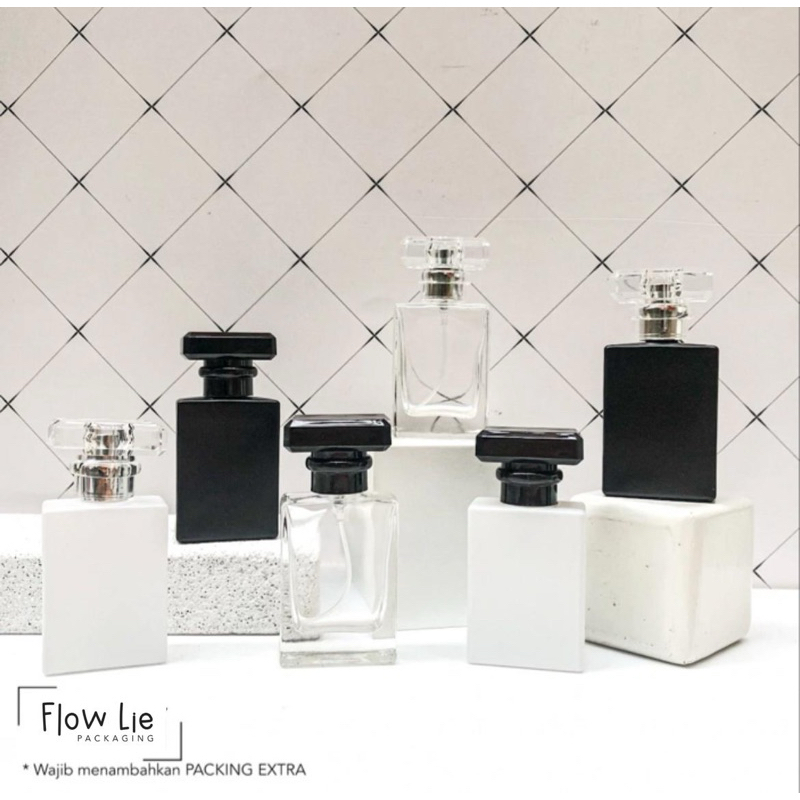 30ml Botol Parfum CHANEL Packaging Botol Kaca Parfume Isi Ulang FL