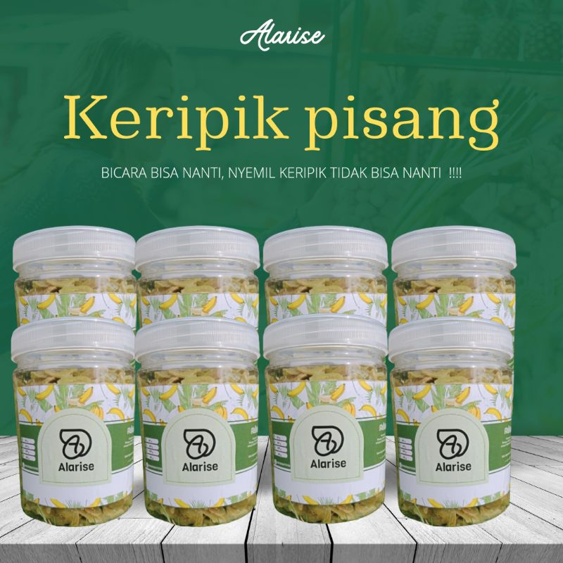 

KERIPIK PISANG BY ALARISE (MANIS, GURIH, RENYAH) JAJAN HARI RAYA