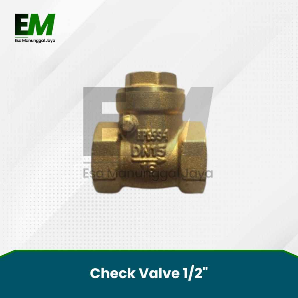 Check Valve 1/2" / Klep Tabok 1/2" / Check Valve 1/2 inch