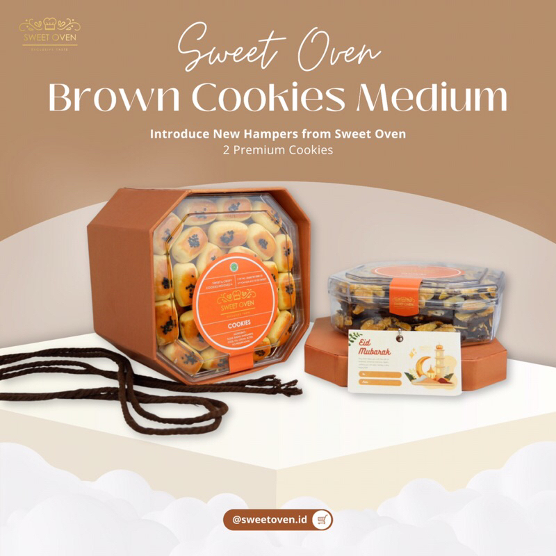 

Hampers Ied | Brown Cookies Medium Sweetoven