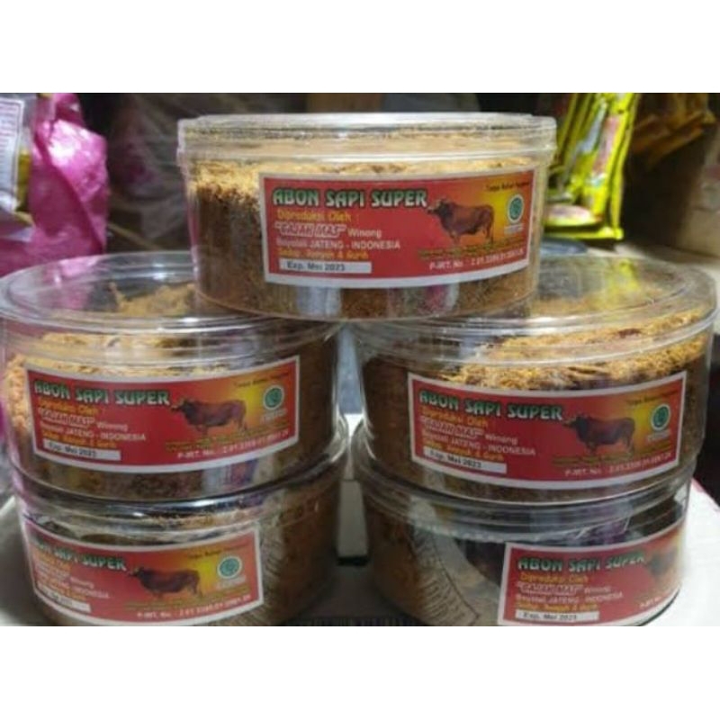 

Abon Sapi super ,Wonogiri.sangat lezat banget 300 gram