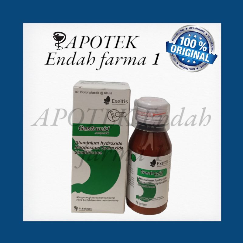 GASTRUCID SIRUP 60ML obat maag